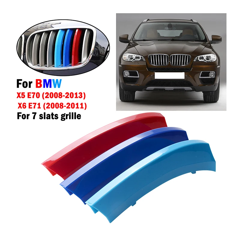 Передняя решетка радиатора BMW X5 E70 2008-2013 / X6 E71 2008-2011 7 цветов | Автомобили и