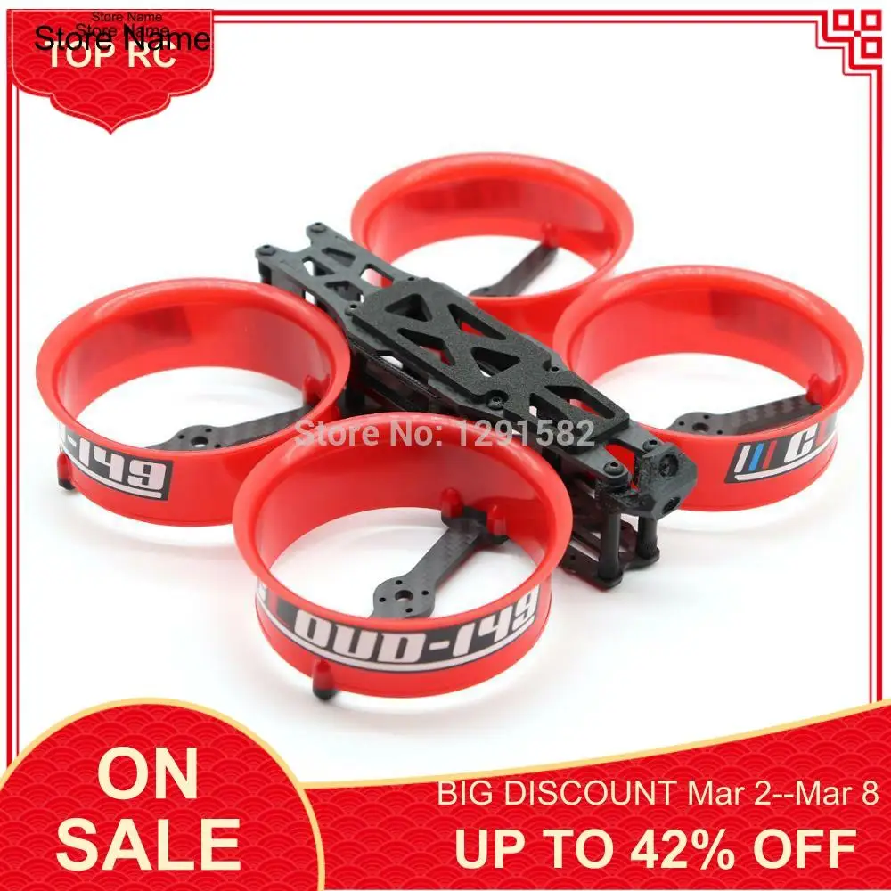 

Reptile CLOUD-149HD Cloud 149mm Wheelbase 3 Inch Racing Frame Kit For RC Drone FPV Racing Multirotor Spare Parts RC Drone