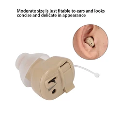 Mini Digital Sound Voice Amplifier Assistance Audiophone Volume Portable Hearing Aid Suitable For Elderly Hearing Loss People