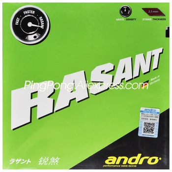 

Andro RASANT Table Tennis Rubber Pips-In Original ANDRO Ping Pong Sponge