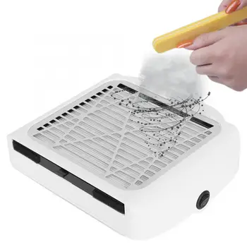 

Nails Accessoires 80W Nail Dust Collector Nail Dust Suction Fan Nail Vacuum Cleaner with Filter 100-240V Nails Accessoires