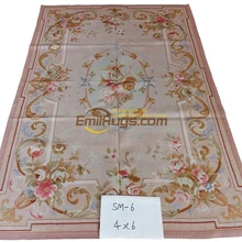 Большой шелковый ковер для гостиной квадратной вязки