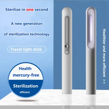 

Handheld UV Sterilization Stick Mini Portable Personal Care Traveling Sterilizer Sanitizer Light UV Lamp Clean Air