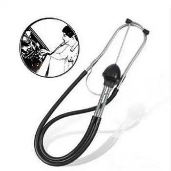 

Black Mechanics Cylinder stethoscope noise stethoscope car abnormal sound diagnostic device 63cm Car Engine Block Diagnostic