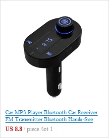 Автомобильный MP3 музыкальный плеер беспроводной Bluetooth fm-передатчик модулятор Автомобильный комплект MP3-плеер двойной USB зарядное устройство идеальный модный дизайн
