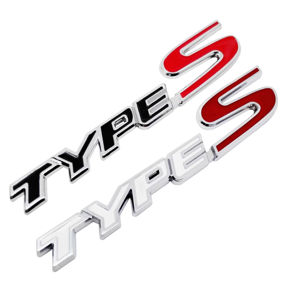 Для логотипа Type S типа для Jaguar X XKR XFR XJ SVR F XF XE автомобильный Стайлинг металлический
