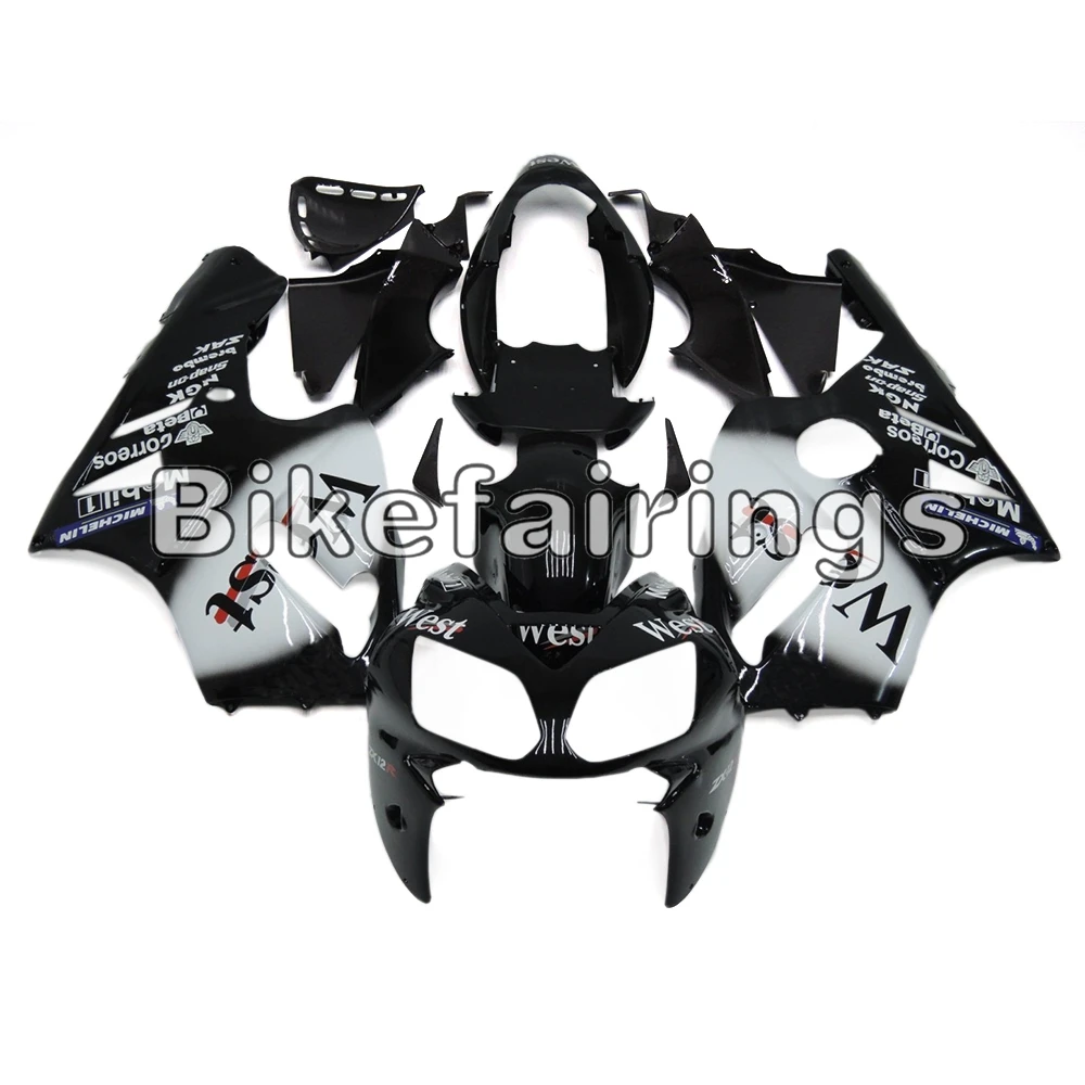 West черный и белый комплект кузова велосипеда для Kawasaki ZX12R 2002 2003 2004 2005 2006 ZX-12R литья под давлением мотоциклов Чехлы корпуса