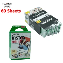 Пленка Fujifilm instax mini 10-60 листов Fuji 9 8 пленок с белыми краями для мгновенных мини 9 8 7s 25 50s 9 90 специально разработанная