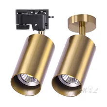 Светодиодный светильник GU10 5 Вт алюминиевый потолочный светильник современный отслеживающий светильник FedEx магазин одежды Точечный светильник s для дома фойе кухонные лампы