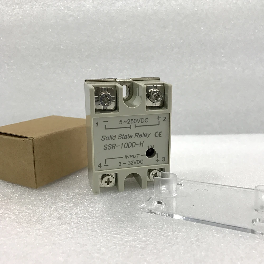 DC Контроль SSR 10DD 25DD 40DD 60DD 10A 25A 40A 60A на самом деле от 3 до 32 В постоянного тока 5 250VDC
