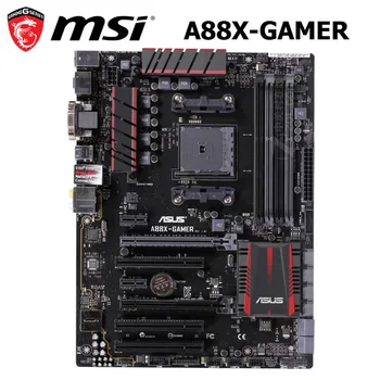 

Socket FM2/FM2+ Motherboard DDR3 MSI A88X-GAMER AMD A88X PCI-E3.0 Desktop MSI A88X Mainboad FM2 FM2+ A10 A8 A6 A4 Athlon Used