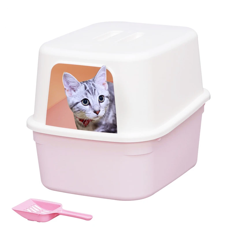 Large Cat Litter Box Closed Toilet Cleaning Supplies Pet Product Rabbit Litter Tray Arenero Gato Cerrado Plastic Sand Box Ee90mc Cat Litter Boxes Aliexpress