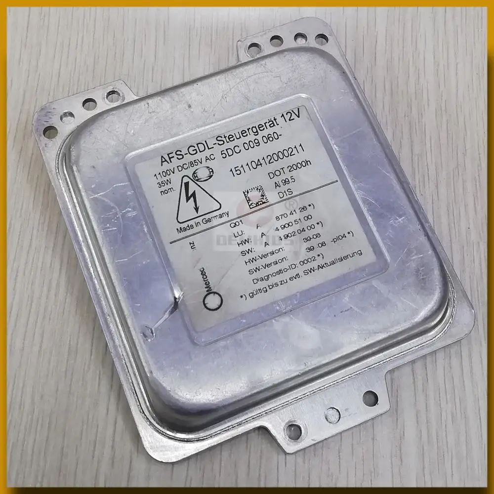 Оригинальный блок управления балластом Hid A2129007804 A2129003502 для 09 15 W212 C207 A207 E200 E260 E300 E350