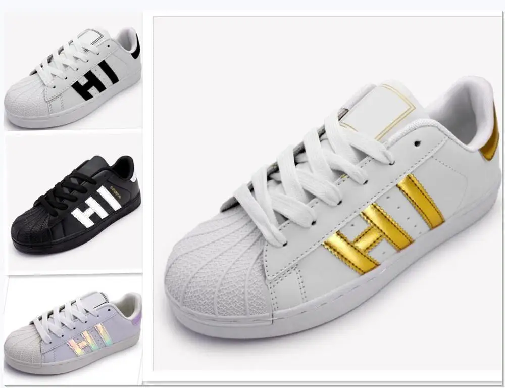 

NIPKO Casual Shoes white canvas Shell head Lovers Sneaker Men Shoes High Quality Non-slip Breathable Walking Shoes women