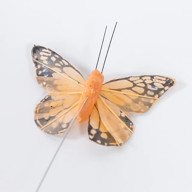 5 Pc Szimulációs Toll Pillangó Kertészkedés Kerti Dekorációs Terasz És Otthoni Fotózás Esküvő - Image 3