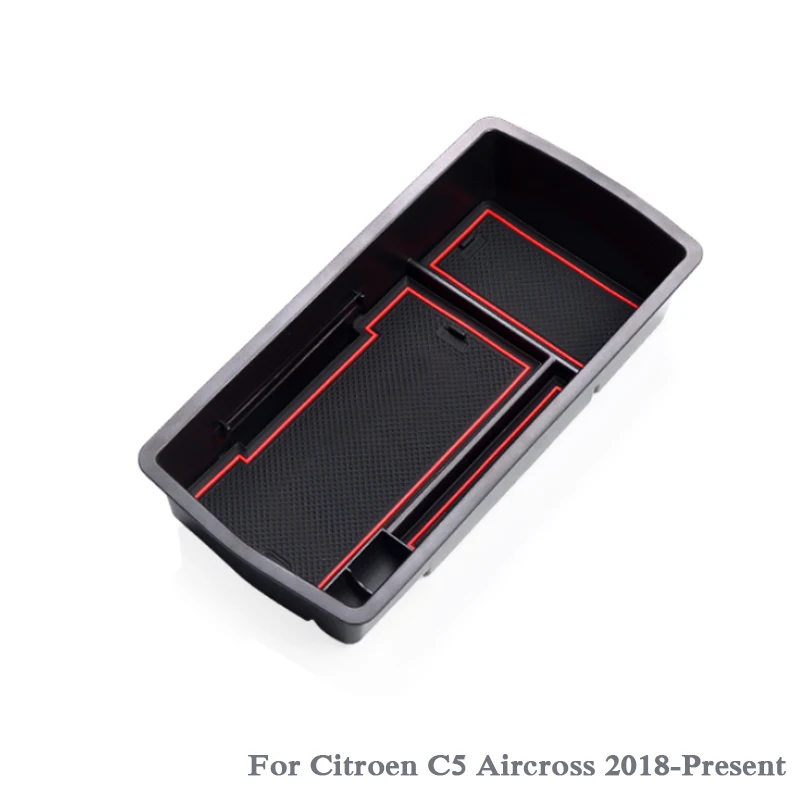Автомобильный Стайлинг автомобильный подлокотник коробка для хранения Citroen C5 Aircross-Настоящее LHD консоль подлокотник коробка для хранения крышка авто аксессуары