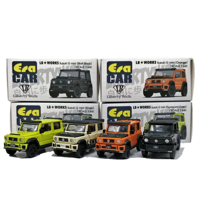 Машина Эра 1: 64 фунтов Liberty Walk G mini Suzuki Jimny SP литая под давлением модель