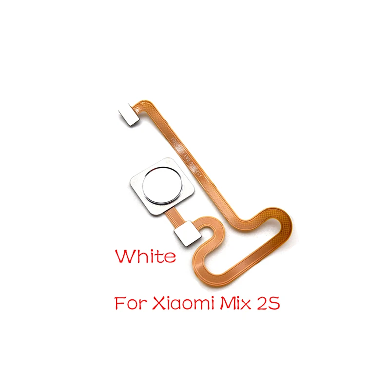 Считыватель отпечатков пальцев для Xiaomi mi Max 2 3/mi x 3 mi x2 2S mi x2S mi x3 считыватель сенсор Главная кнопка гибкий кабель - Цвет: Mix 2s White