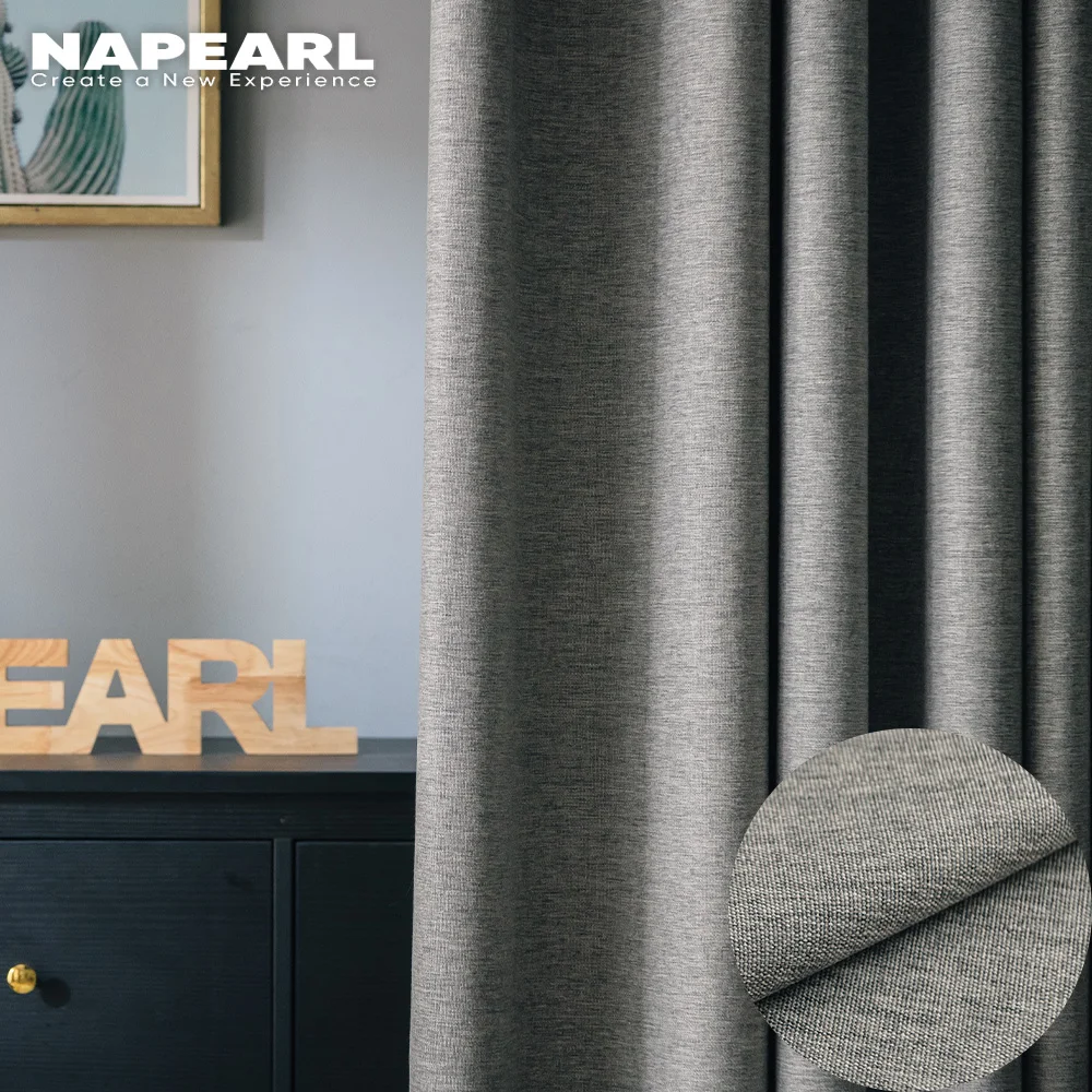 NAPEARL однотонные капли подходящие ко всему домашний декор шторы для гостиной