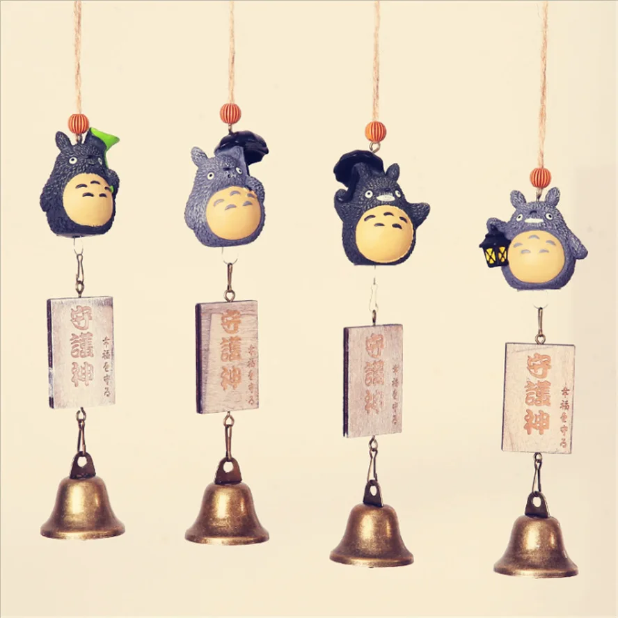 

New Style Vinyl Totoro Wind Chime Creative Door And Window Pendant Japanese Style Grocery Strange New Students Birthday Gift Han