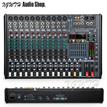 12 Channel Bluetooth Mixing Console Audio Mixer Console with 48V Phantom Power USB Digital Reverb Effect