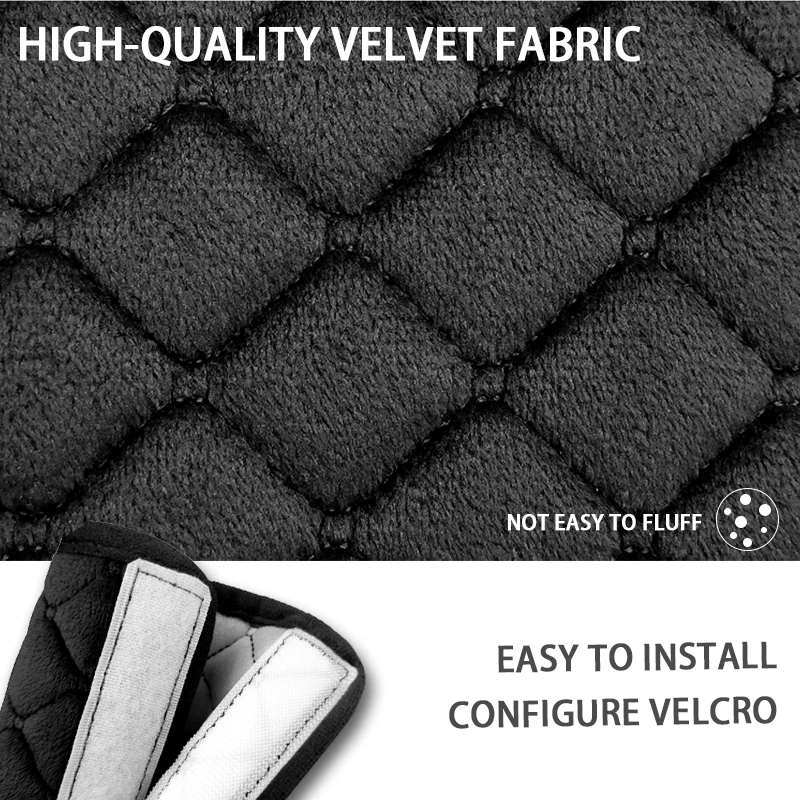 Interior Car Door Handle Cover Auto Roof Handrail Protector Cover New Doors Armrest Protective Pad Plush Covers Accessories car door handle cover