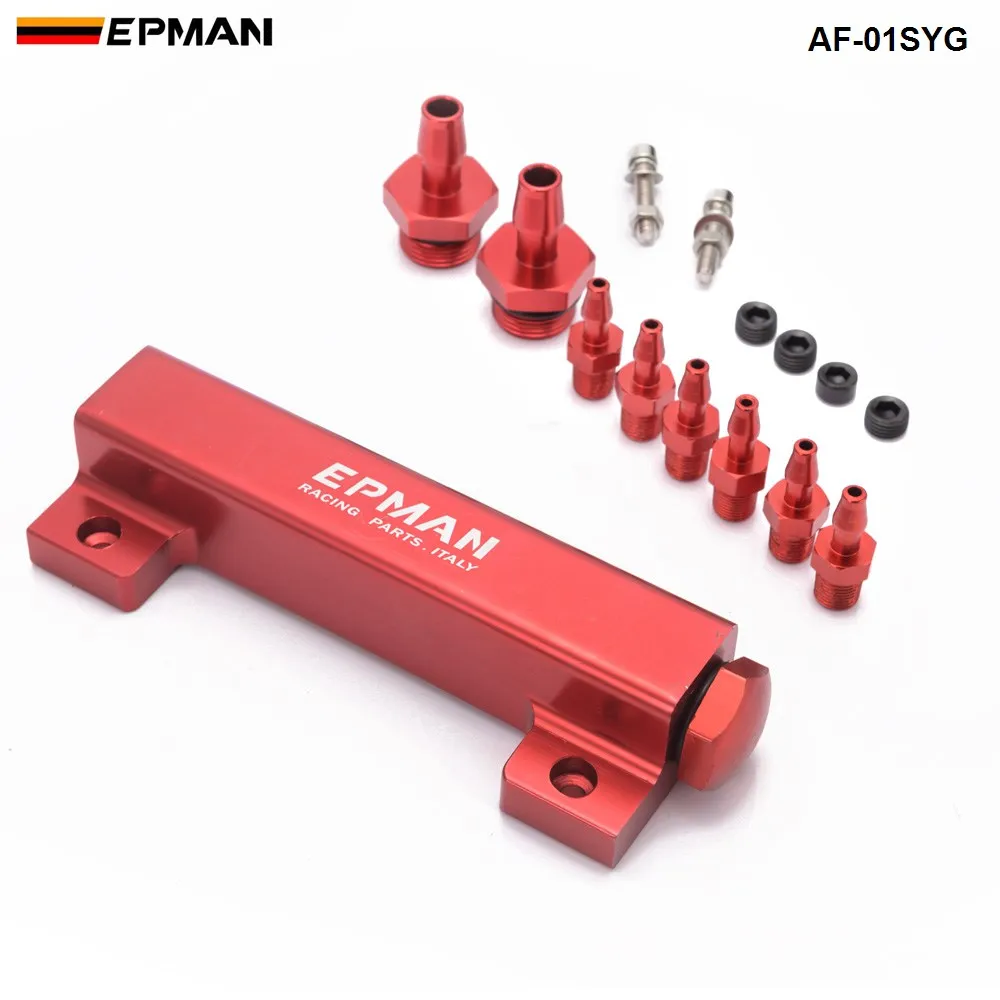 Алюминиевый турбонаддув 1/8 NPT набор коллектора с 6 портами для Nissan подходит для: