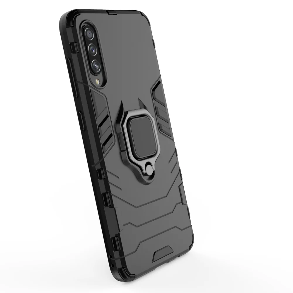 Tigenkey чехол для samsung Galaxy A70S, роскошная задняя крышка с кольцом, противоударный чехол-подставка для samsung Galaxy A70S, чехол