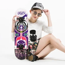 MS103 Professional Level Skateboards 7ply Maple Strong 5in Alumium Truck 95A Pu Wheel Professional Use Skateboard
