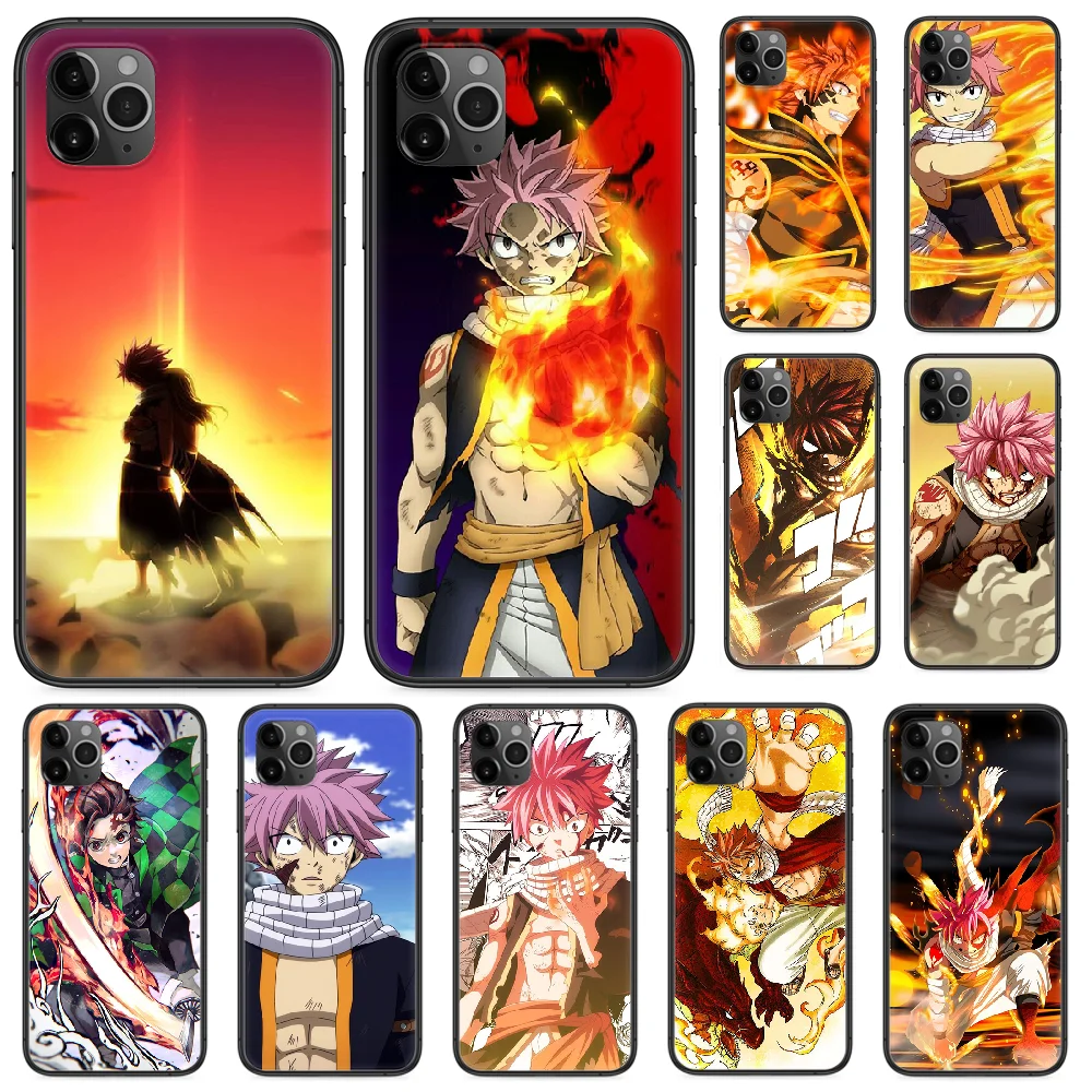 Чехол для телефона с рисунком из аниме &quotФея хвост&quot iphone 4 4s 5 5S SE 5C 6 6S 7 8 plus X XS XR 11
