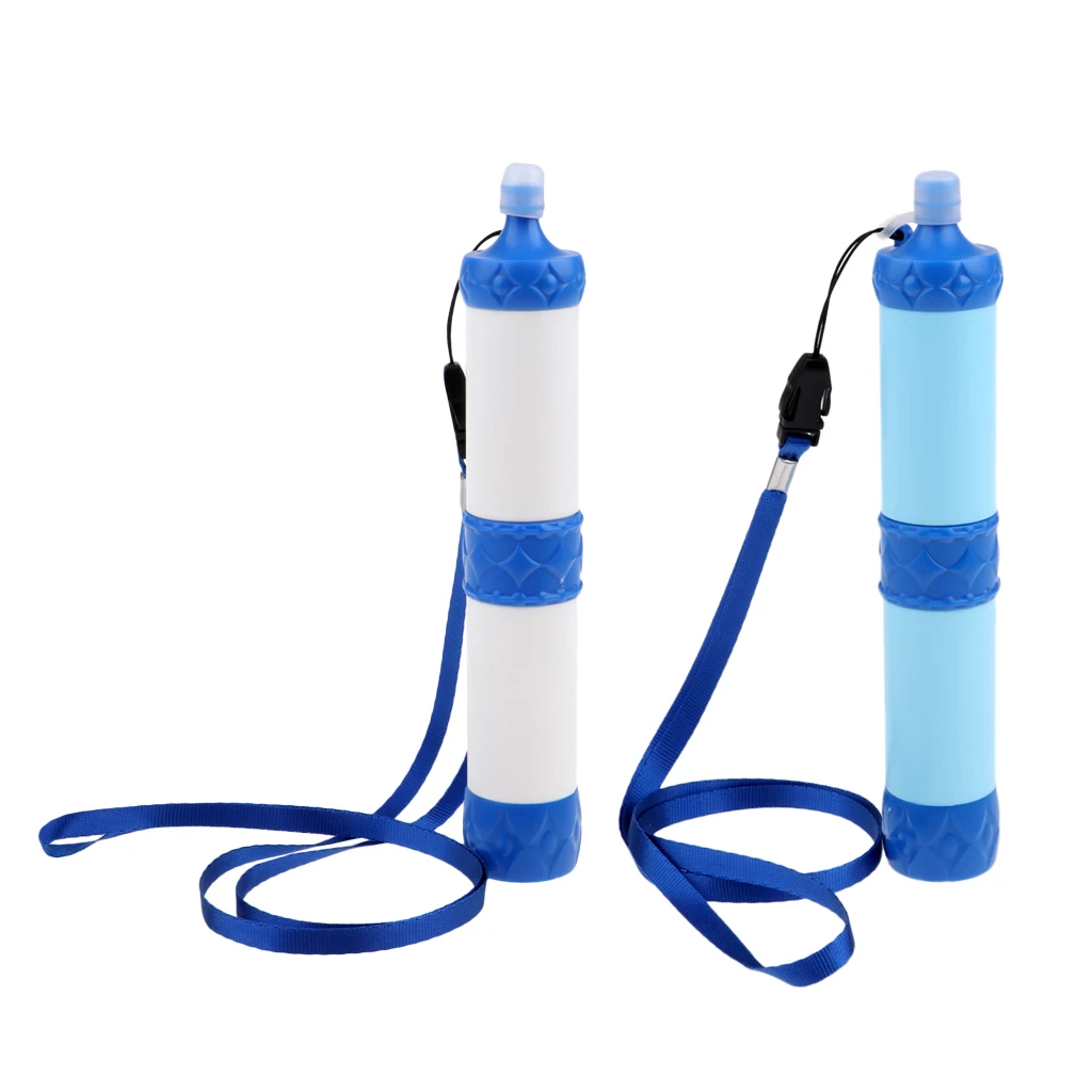 

Camping Hiking Emergency Suvival Water Filter Purification Straw