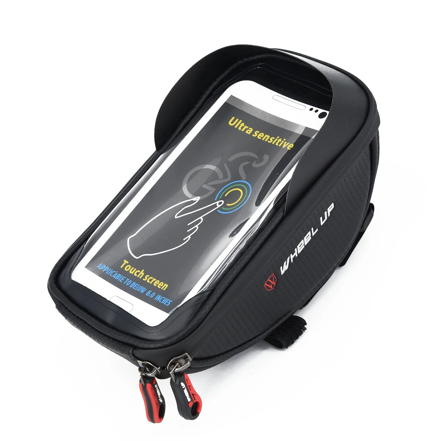 

Cycling Waterproof Bike Handlebar Bag Bicycle Front Tube Frame Phone Holder UK