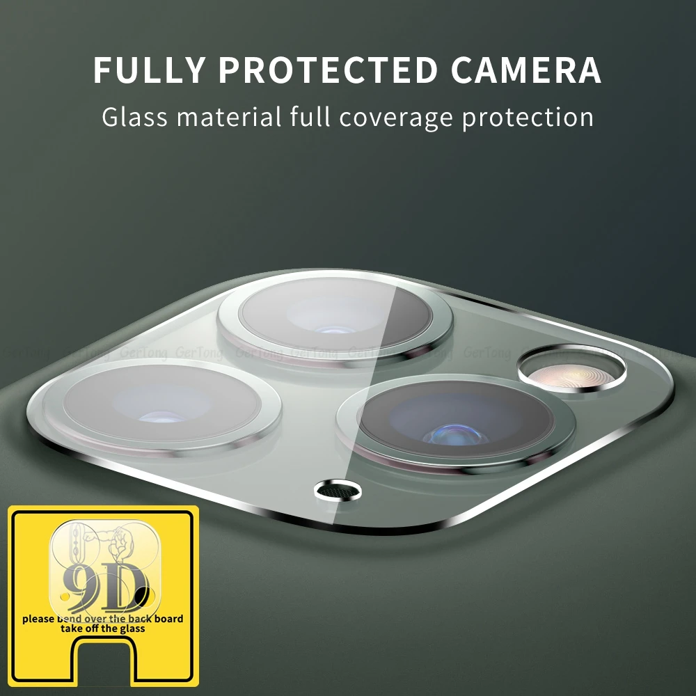 9D стекло для камеры iPhone 11 Pro закаленное стекло для объектива камеры протектор для iPhone 11pro Max HD прозрачная задняя крышка для объектива телефона