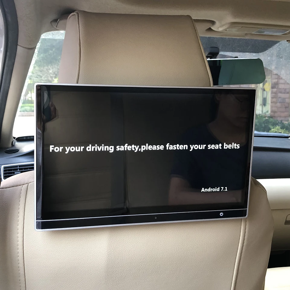 Автомобильный подголовник с монитором 12 5 дюймов 4K 1080P Android 9 0 HDMI Bluetooth для Chrysler Grand