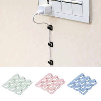 

2Pcs Cable Organizer Cable Clamp R-Type Cable Clamp Fastener Assortment Kit Cable Management Fixing Clamp