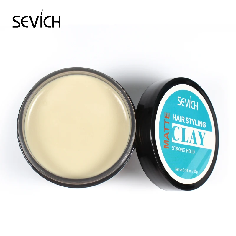 Sevich Strong High Hold Styling Clay Promades Low Shine Acabado Mate Crema Moldeadora Cera para Cabello Estereotipo de Larga Duración