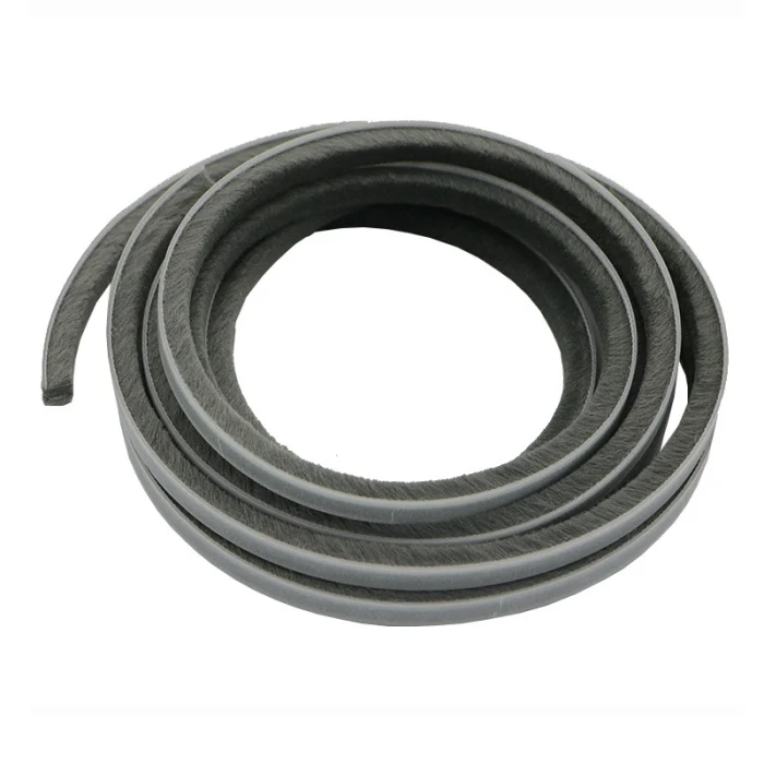 1 Pcs Self Adhesive Seal Strip 5M Door Draught Excluder Brush Windproof Window Protector LE66