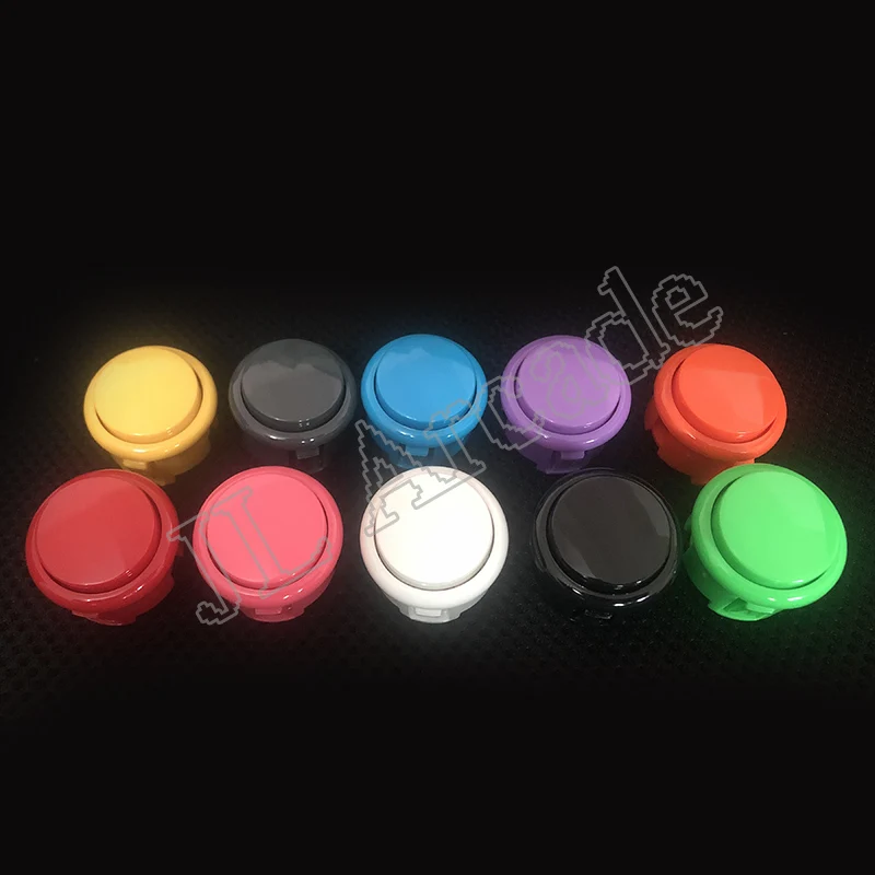 10 Pcs Arcade 30mm Round Button Copy SANWA OBSF-30 Push Button JAMAE MAME DIY Parts