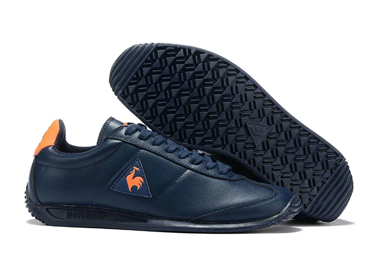 Le Coq Sportif Casual Synthetic Leather Men's Sports Shoes Breathable Fashion Men And Women Couple Running Shoes(Size: 36-44