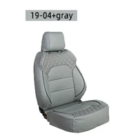 BOOST For Toyota Voxy Automobile cover R65 Car seat cover Complete set 8 Seats Right Rudder Driving - Название цвета: 19-04 Gray
