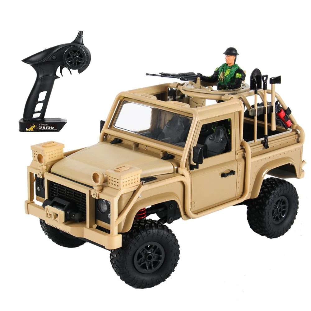 

MN-96 1/12 RTR RC Car With Cavalry 2.4G 4WD Crawler Jeep Truck Vehicle remote control car With LED Light
