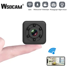 Wsdcam-cámara IP SQ29 HD con WIFI, minicámara pequeña con Sensor de visión nocturna, carcasa impermeable, videocámara de movimiento DVR