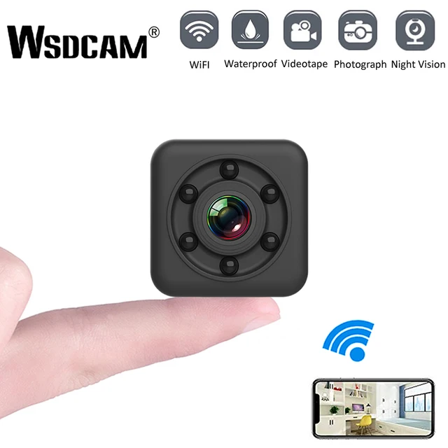 Wsdcam SQ29 IP Camera HD WIFI Small Mini Camera Cam Video Sensor Night Vision Waterproof Shell