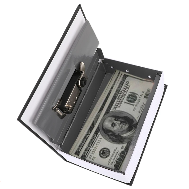 Lock Bank Hidden Safe Cash Book Money Boxes Piggy 人気の贈り物が大集合