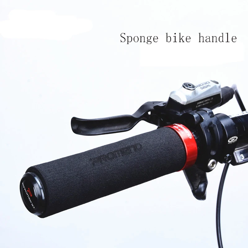 

Bicycle Handlebar Unilateral Lock Mountain Bike Sponge Grip Non-slip Sweat-absorbing Bicycle Foam Gloves Mtb Handlebar Grips