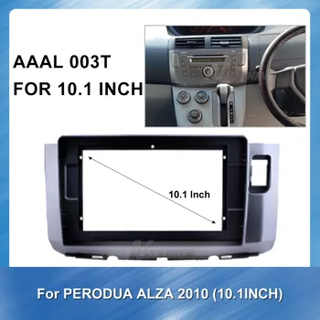 

Double Din 10.1INCH Car Radio Fascia Installation Frame Kit for PERODUA ALZA 2010 Car Audio Frame Car DVD Player frame