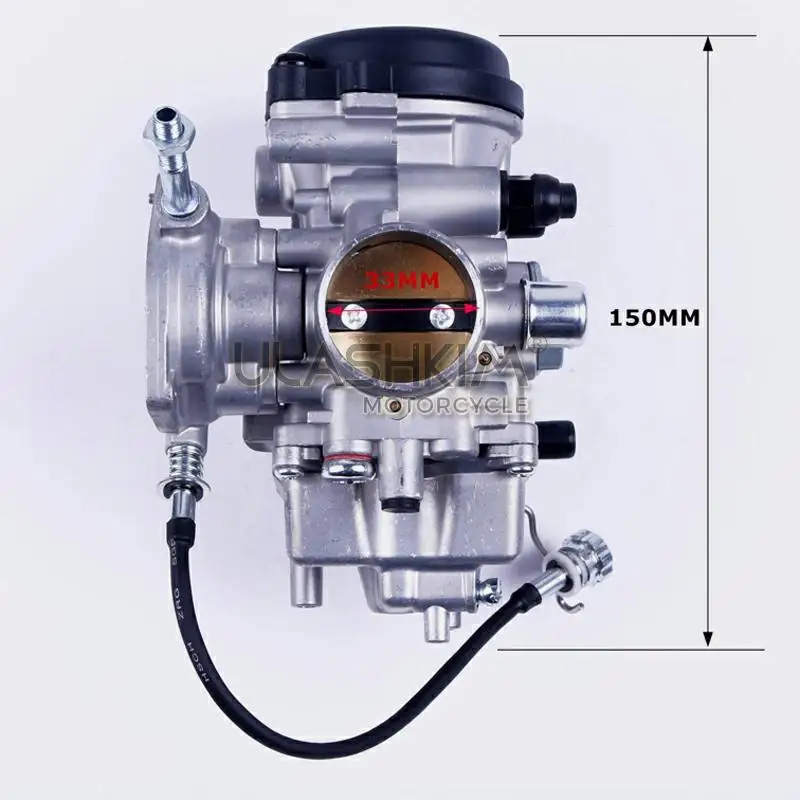 Карбюратор для мотоцикла PD33J CARBY HISUN 400 ATV QUAD BIKE UTV YAMAHA KODIAK 450 YFM450 4X4 2003 2005 BRUIN 350