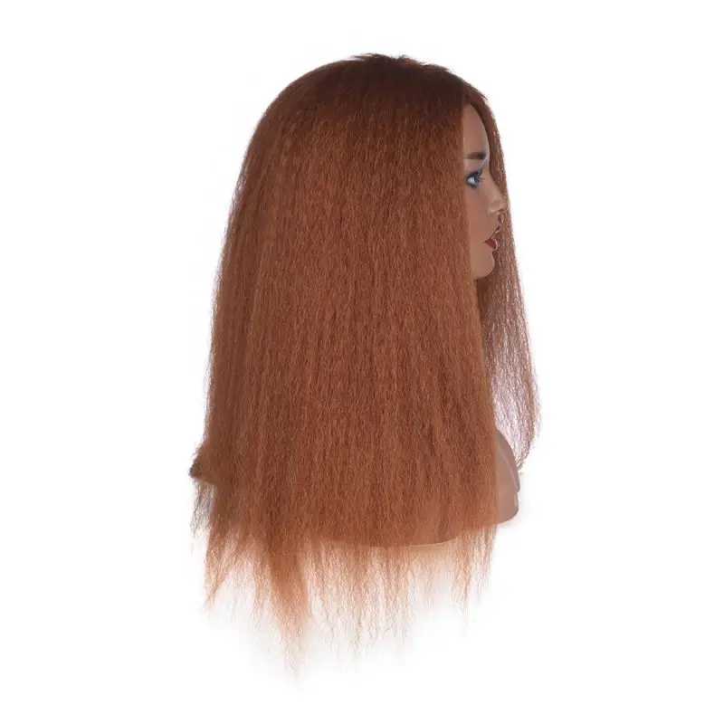 Black Wig African American Long Kinky Curly Heat Resistant Fiber Wigs For Black Women
