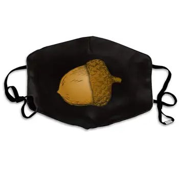 

Mouth Mask Cartoon Acorn Print Masks - Breathable Adjustable Windproof Mouth-Muffle, Camping Running for Women and Men
