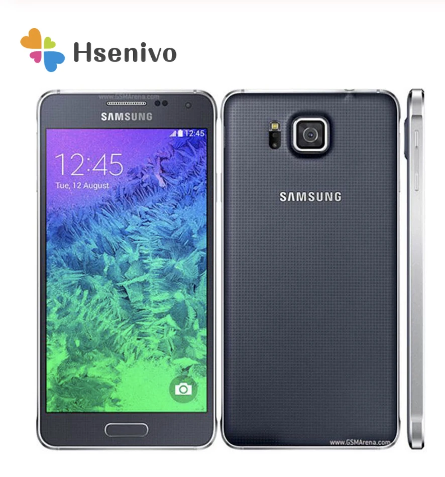G850 Original Unlocked Samsung Galaxy Alpha G850F G850A Mobile Phone Ouad Core 2GB Ram 32GB ROM 12.0MP 4.7 Inch TouchScreen